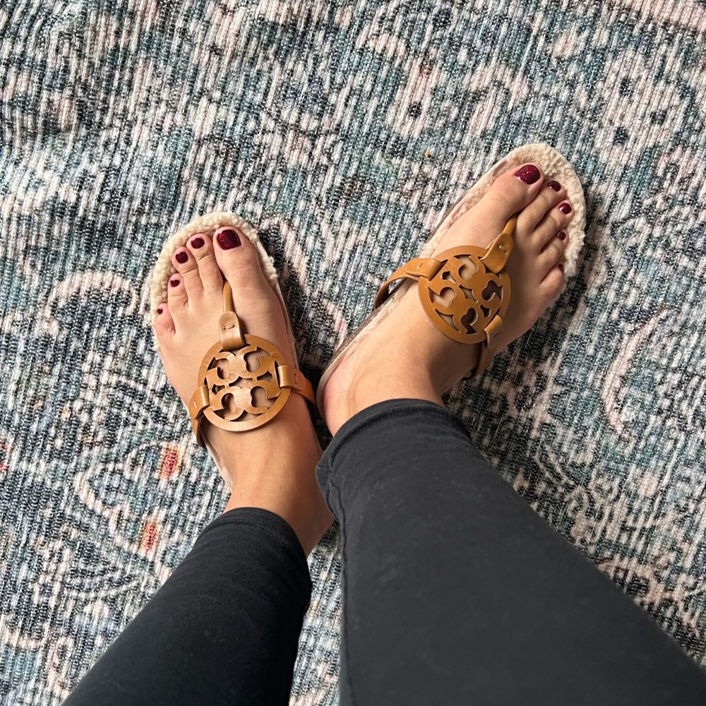 Tory Burch Sherpa Millers - Picture 5 of 5